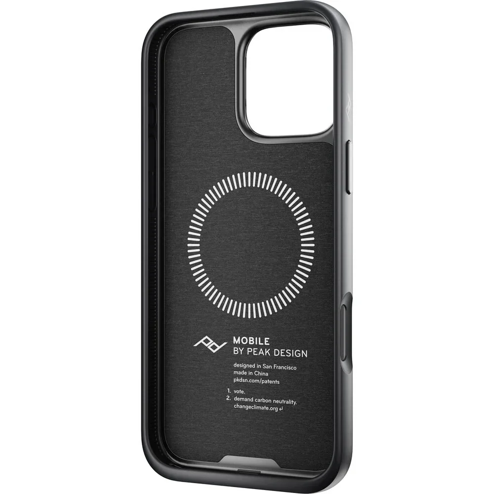 Husa de protectie Peak Design Everyday Loop pentru iPhone 16 Pro Max, Gri Antracit - Image 6
