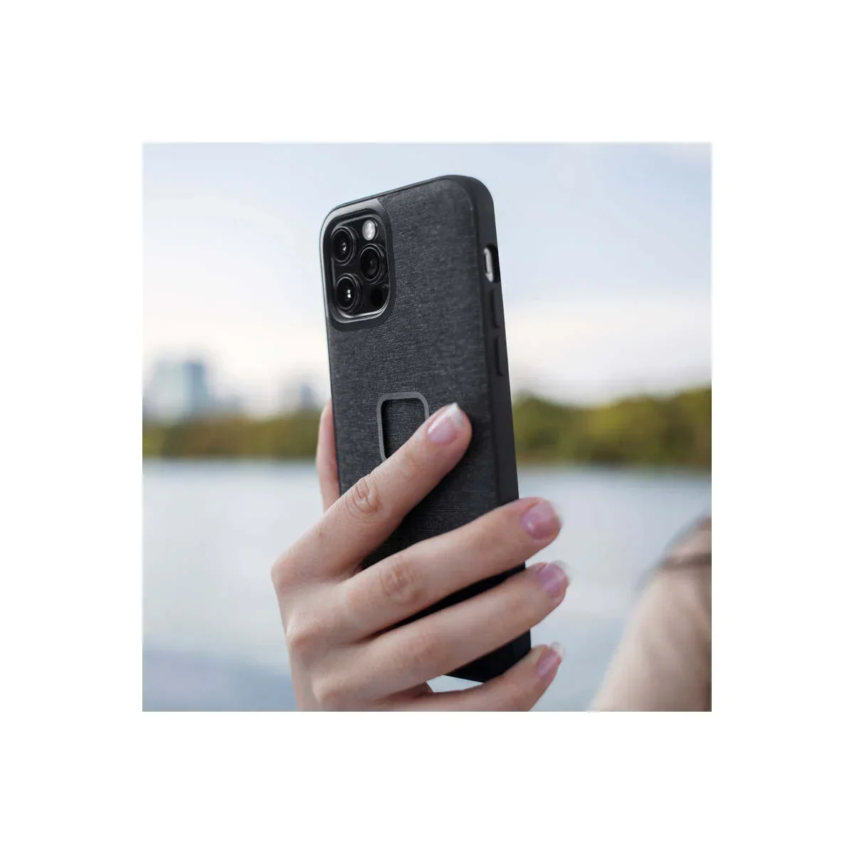 Husa de protectie Peak Design Mobile Everyday Case pentru iPhone 14, Charcoal - Image 3