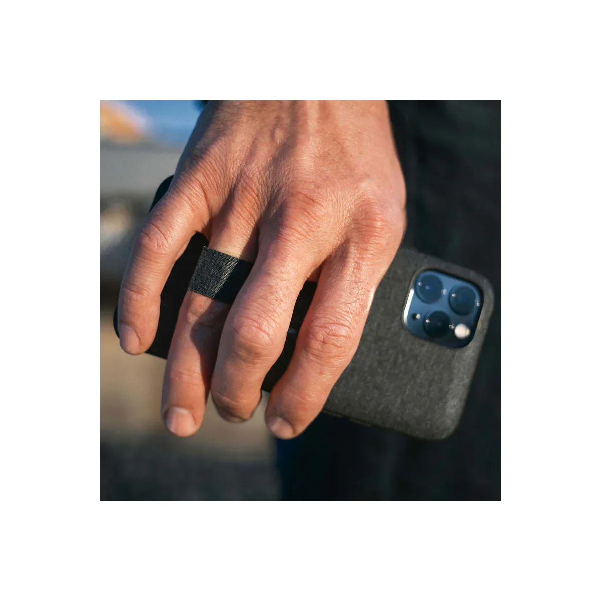 Husa de protectie Peak Design Mobile Everyday Loop pentru iPhone 14, Charcoal - Image 7
