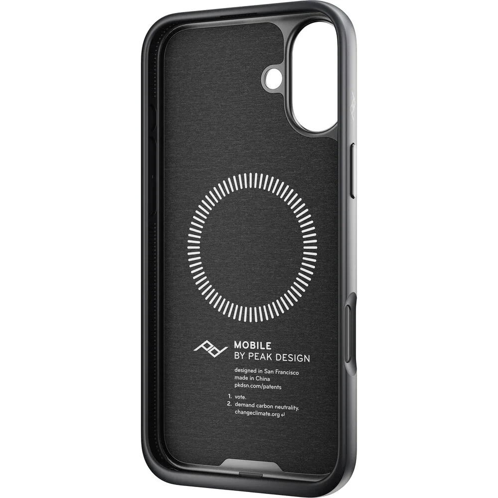 Husa de protectie Peak Design pentru iPhone 16, Gri Antracit - Image 6