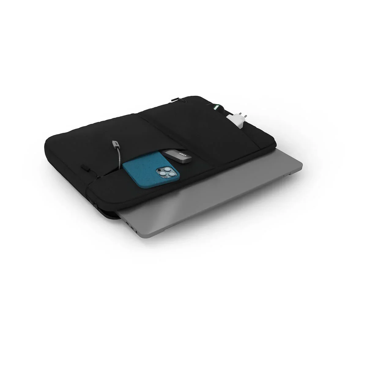 Husa de protectie pentru MacBook Pro/Air 13", Negru - Image 5
