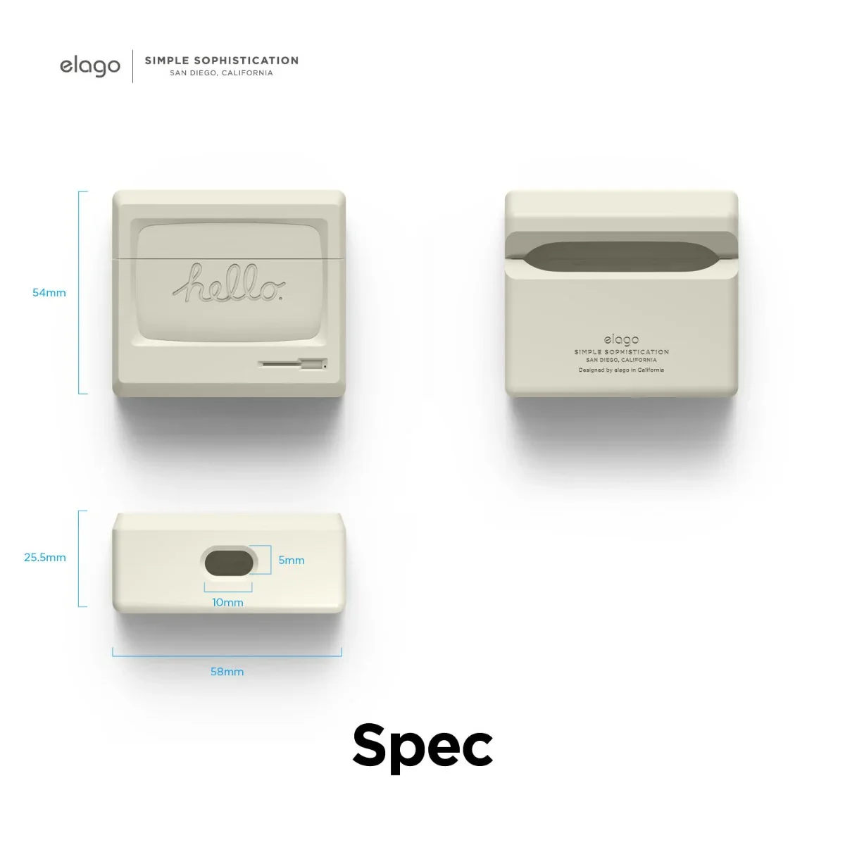 Husa de protectie retro Elago pentru AirPods 3 - Image 2