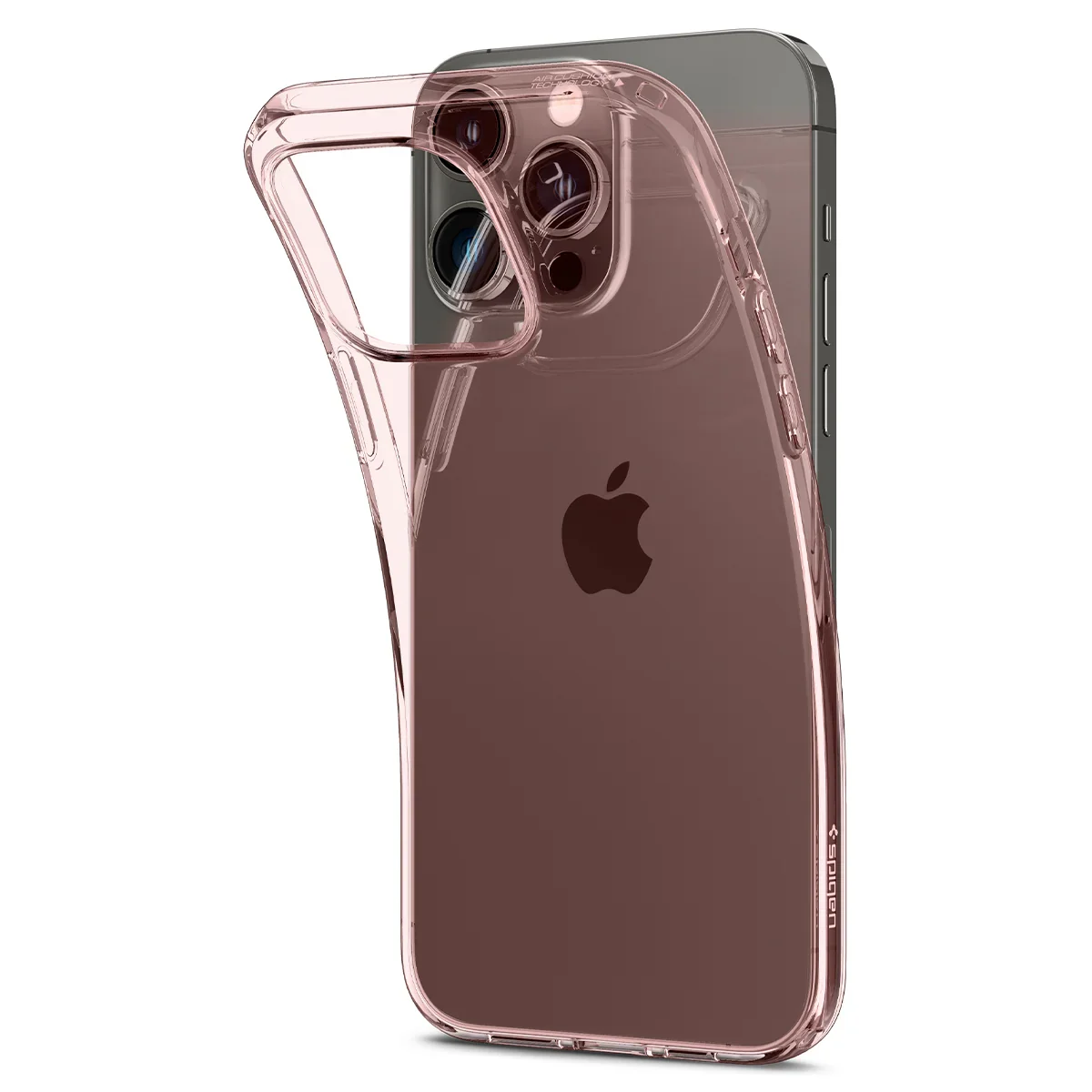 Husa de protectie Spigen Crystal Flex pentru iPhone 14 Pro Max, Rose Crystal - Image 5