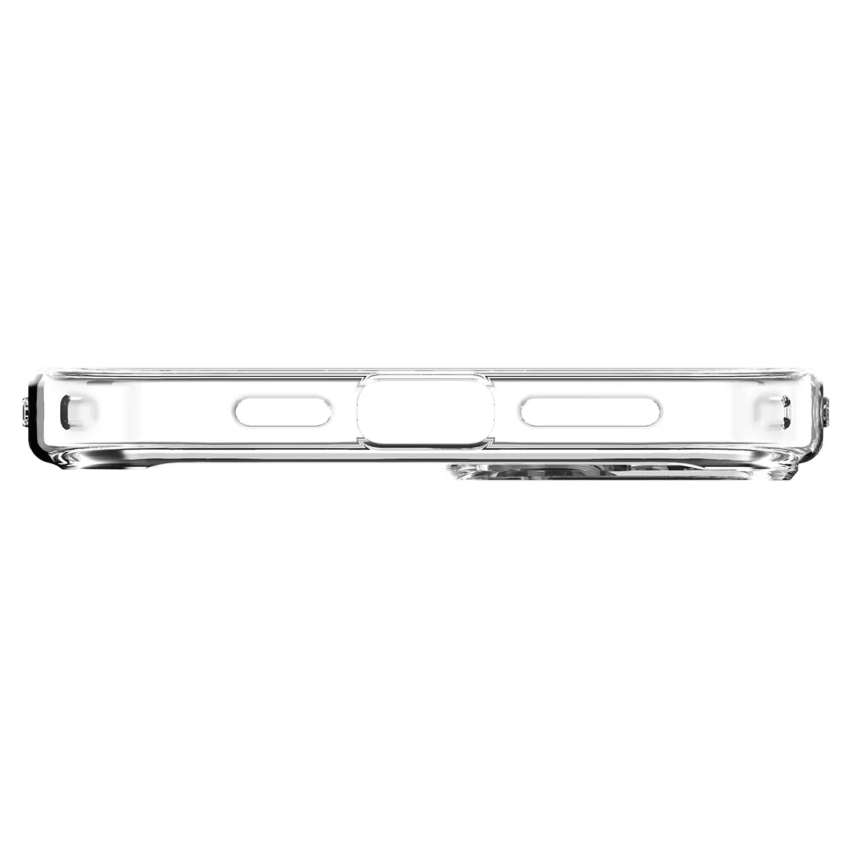 Husa de protectie Spigen Crystal Hybrid pentru iPhone 14, Alb Transparent - Image 12