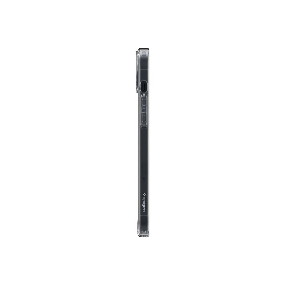 Husa de protectie Spigen Crystal Hybrid pentru iPhone 14, Alb Transparent - Image 5