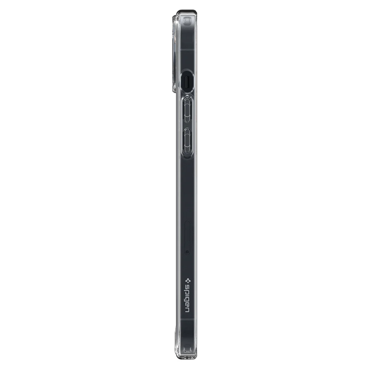 Husa de protectie Spigen Crystal Hybrid pentru iPhone 14 Plus, Alb Transparent - Image 4