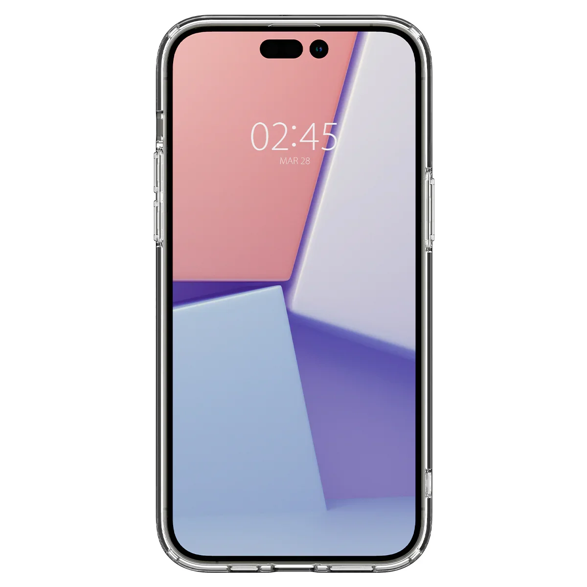 Husa de protectie Spigen Crystal Hybrid pentru iPhone 14 Pro, Crystal Clear - Image 8