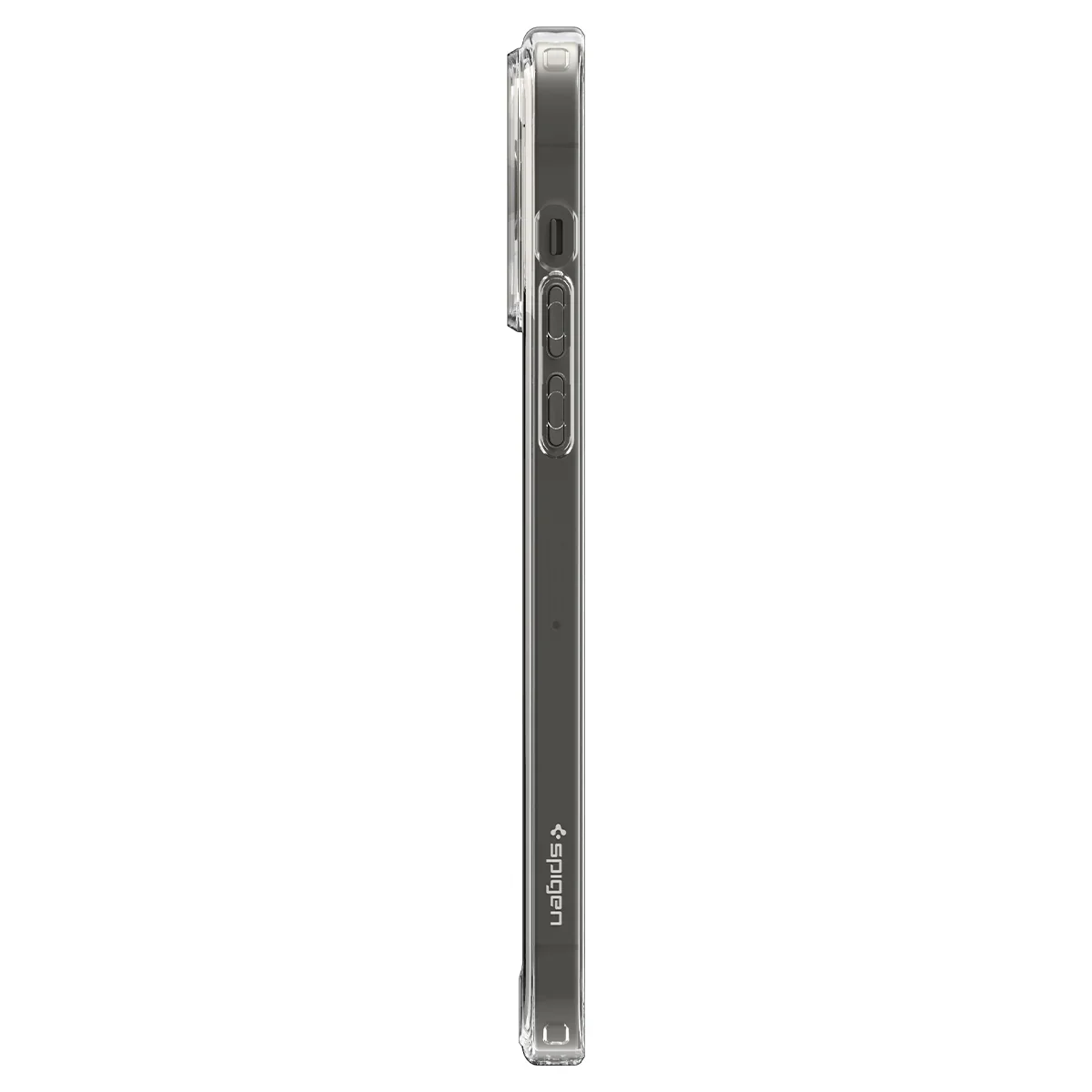Husa de protectie Spigen Crystal Hybrid pentru iPhone 14 Pro Max, Alb Transparent - Image 8