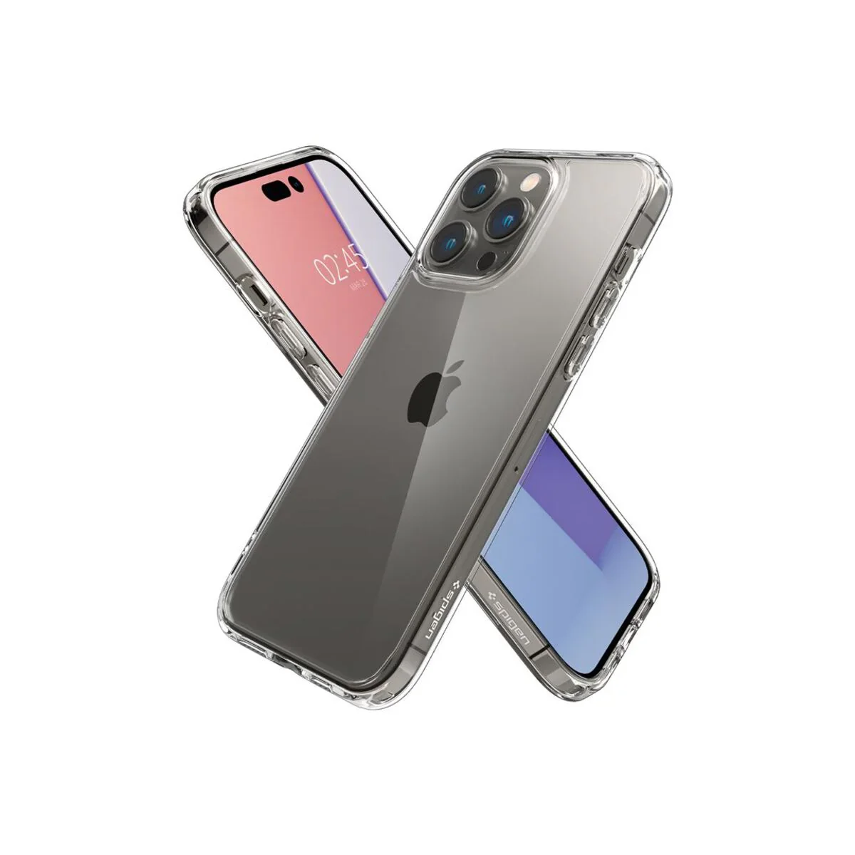 Husa de protectie Spigen Crystal Hybrid pentru iPhone 14 Pro Max, Crystal Clear - Image 7