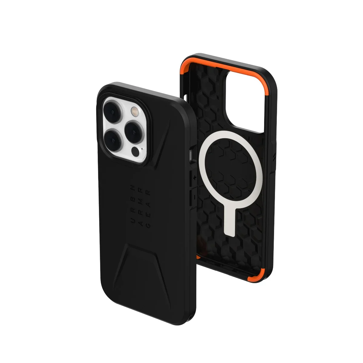 Husa de protectie UAG Civilian cu MagSafe pentru iPhone 14 Pro, Negru - Image 3
