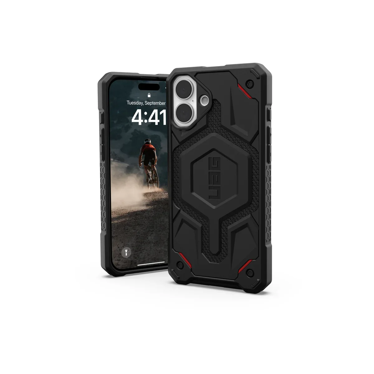 Husa de protectie UAG Monarch pentru iPhone 16 Plus, Negru - Image 5