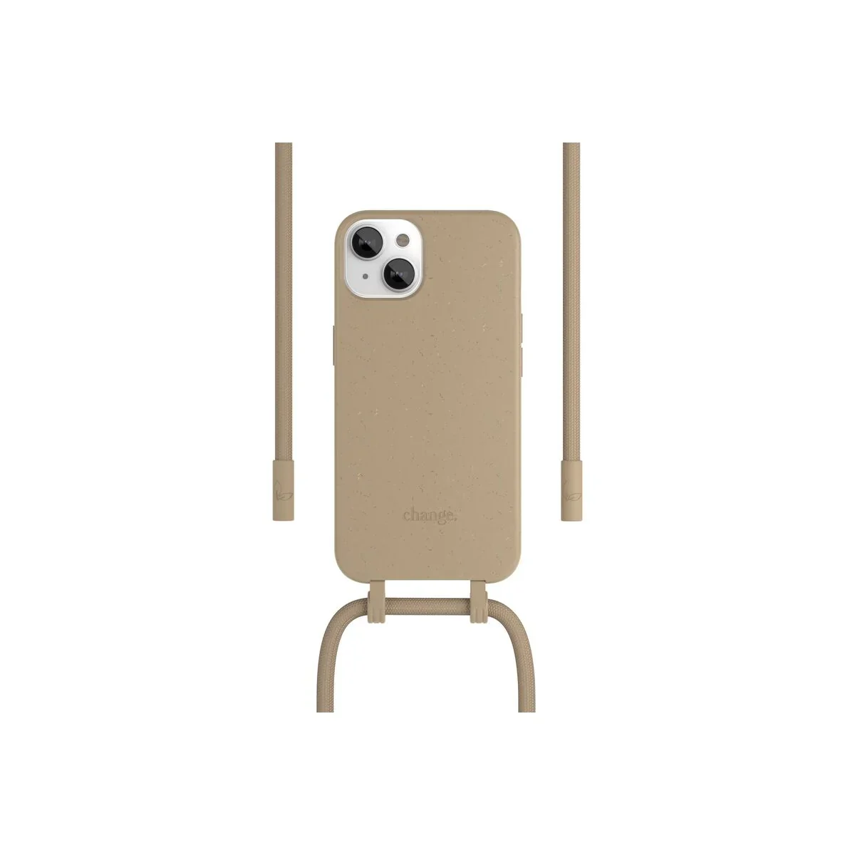 Husa de protectie Woodcessories Change Case pentru iPhone 14 Plus, Taupe - Image 3