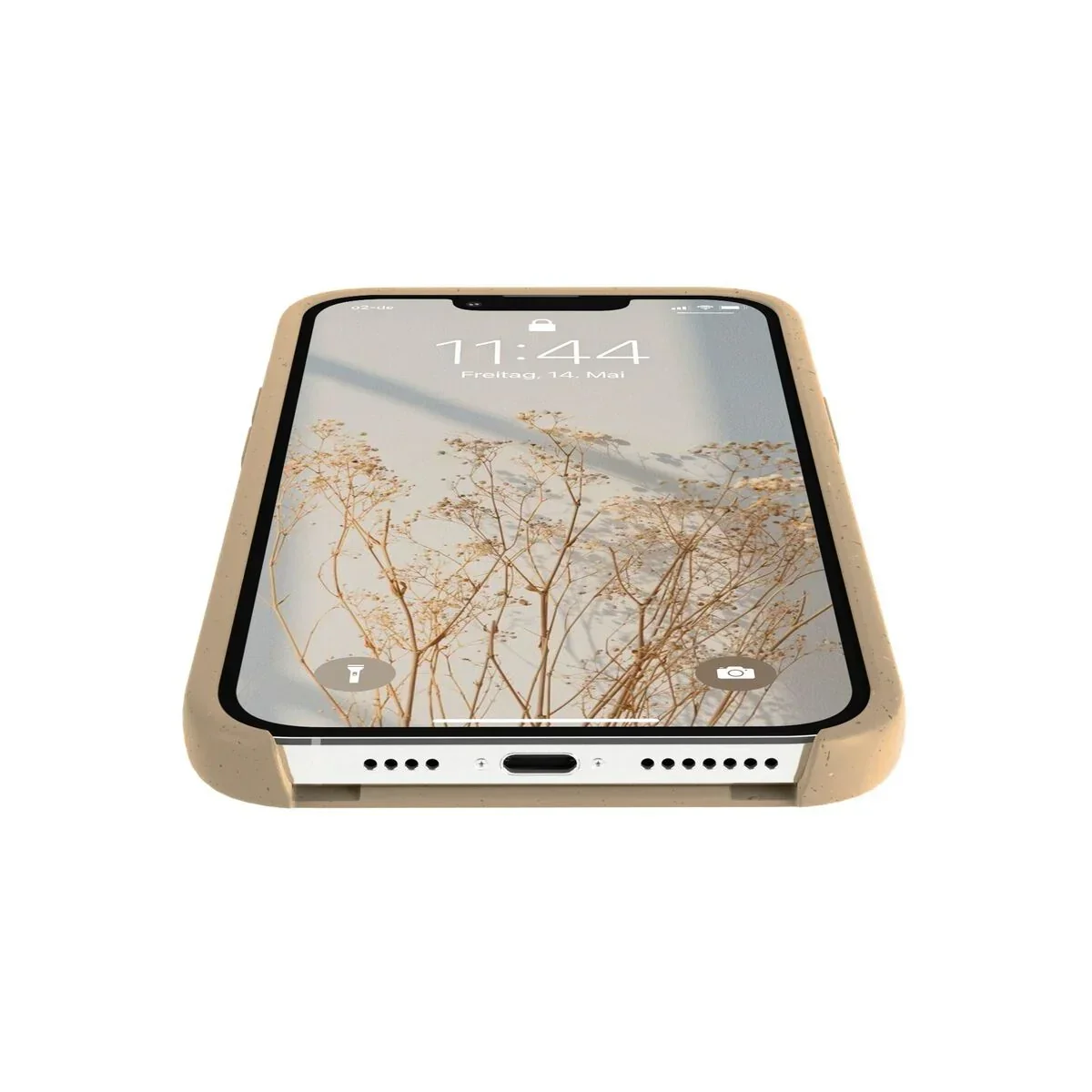 Husa de protectie Woodcessories Change Case pentru iPhone 14 Plus, Taupe - Image 5