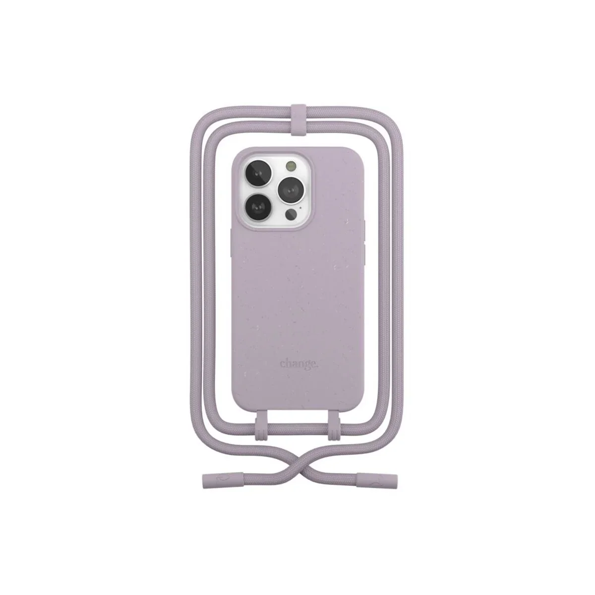 Husa de protectie Woodcessories Change Case pentru iPhone 14 Pro, Liliac