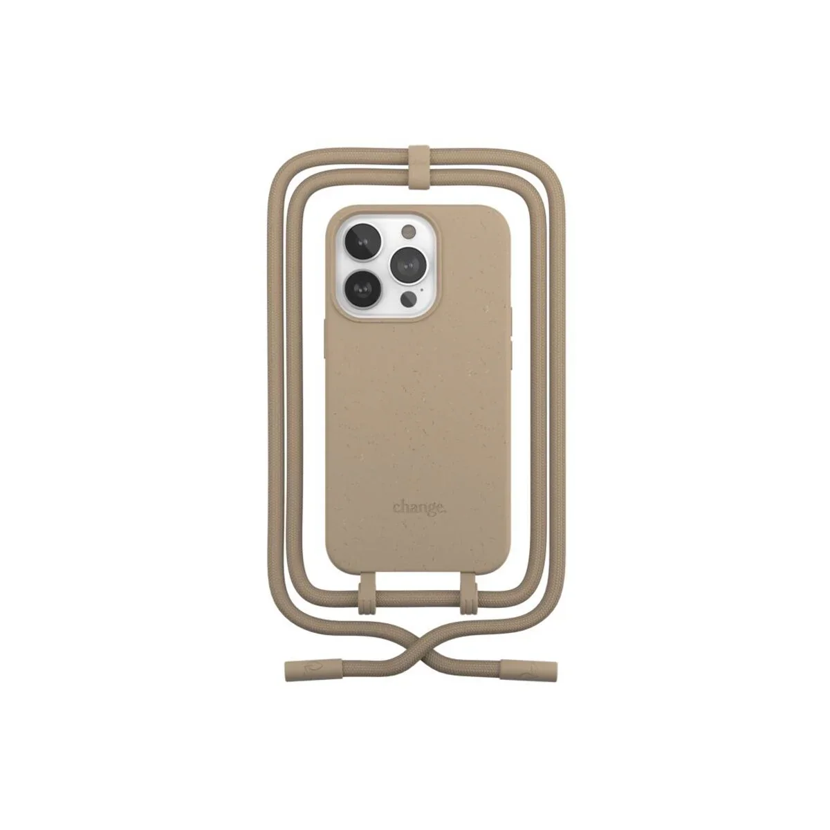 Husa de protectie Woodcessories Change Case pentru iPhone 14 Pro Max, Taupe - Image 2