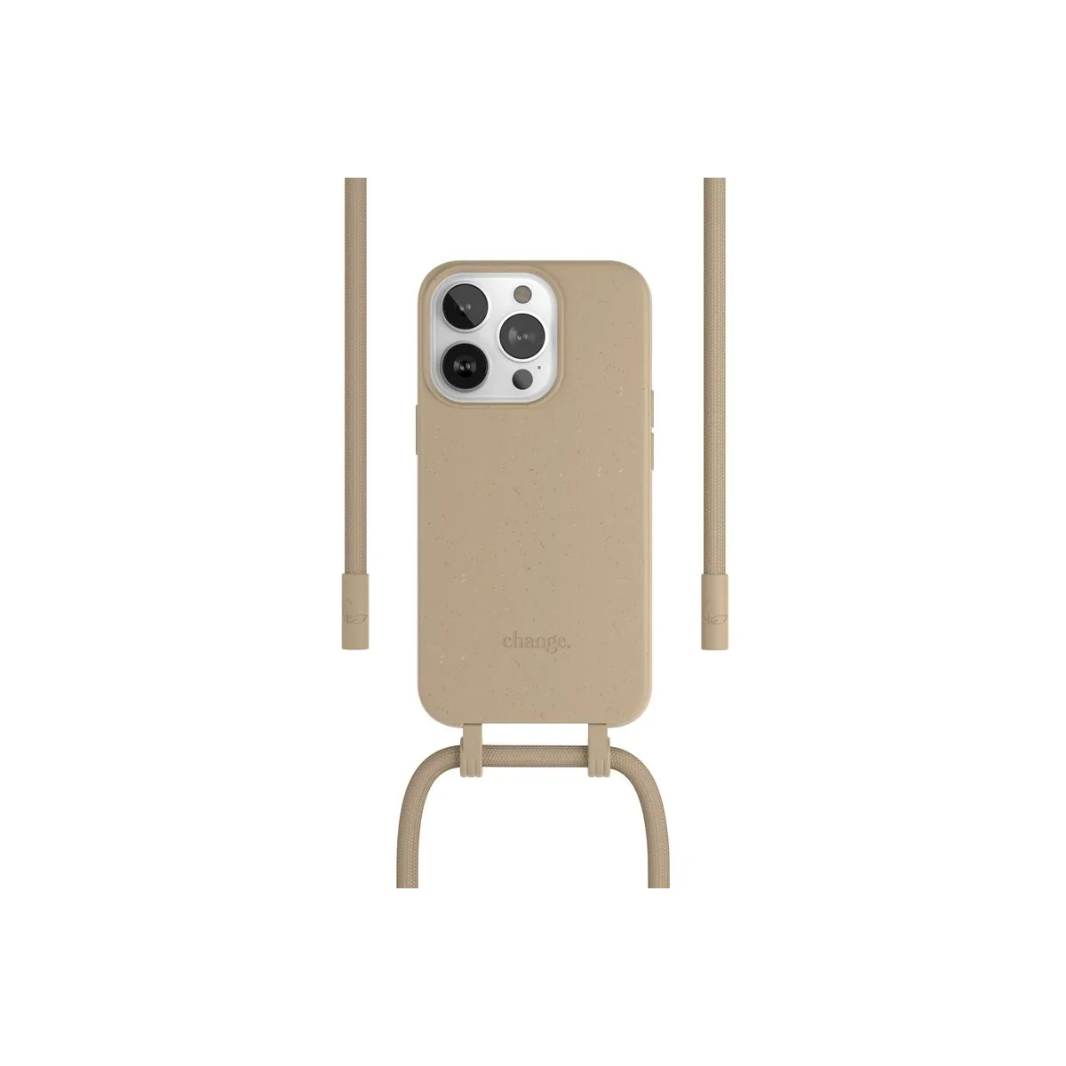 Husa de protectie Woodcessories Change Case pentru iPhone 14 Pro, Taupe - Image 3