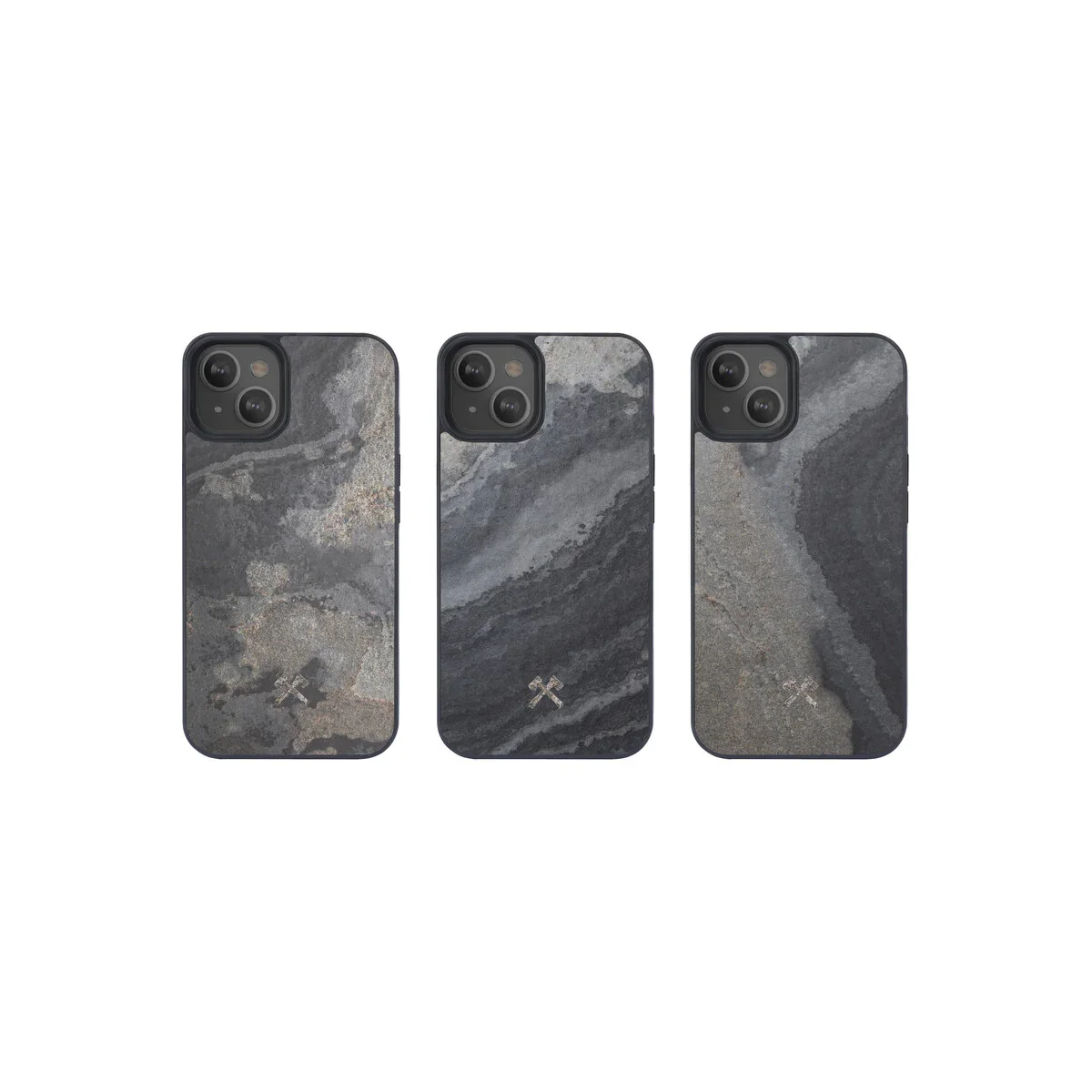 Husa de protectie Woodcessories cu MagSafe pentru iPhone 13, Camo Gray - Image 7