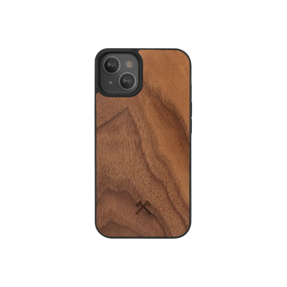 Husa de protectie Woodcessories cu MagSafe pentru iPhone 13, Walnut