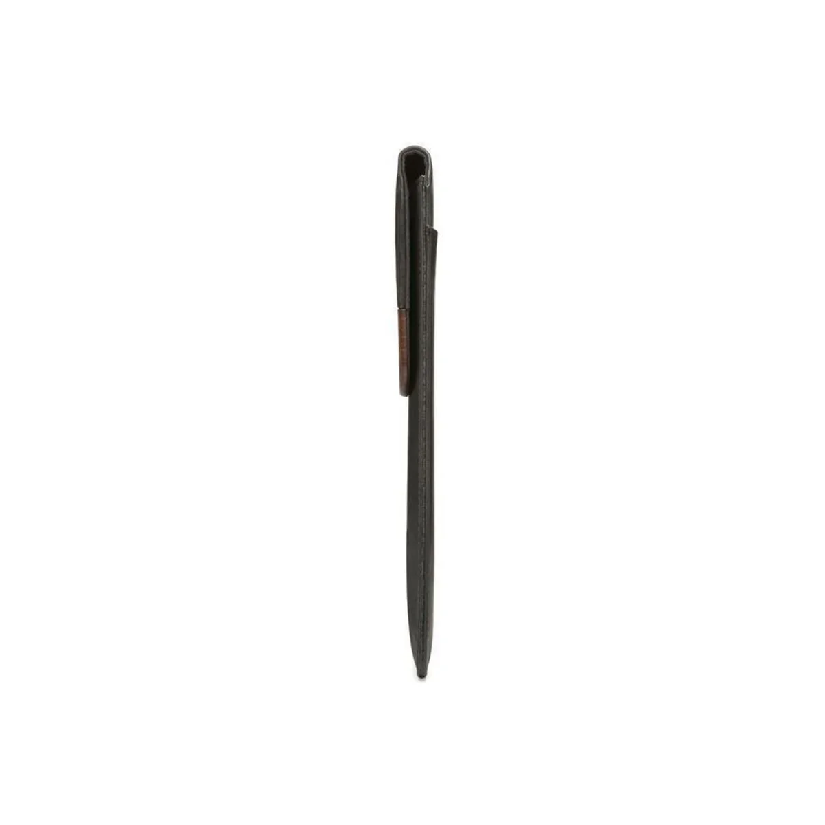 Husa de protectie Woodcessories EcoPouch pentru Macbook Air (2018) / 13 Pro, Walnut / Black Leather (vegan) - Image 5