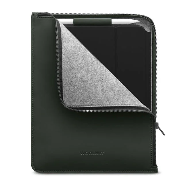 Husa de protectie Woolnut Coated pentru iPad Pro 11", iPad Air (gen 4,5), iPad (gen 9,10), Verde - Image 2