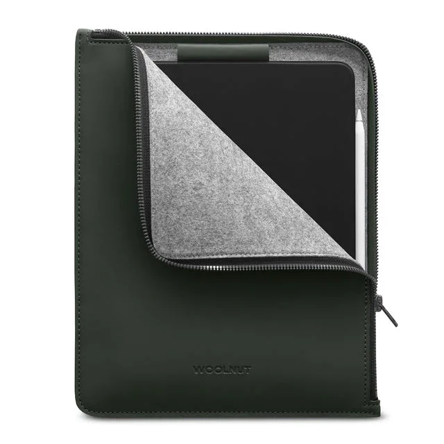 Husa de protectie Woolnut Coated pentru iPad Pro 11", iPad Air (gen 4,5), iPad (gen 9,10), Verde - Image 3