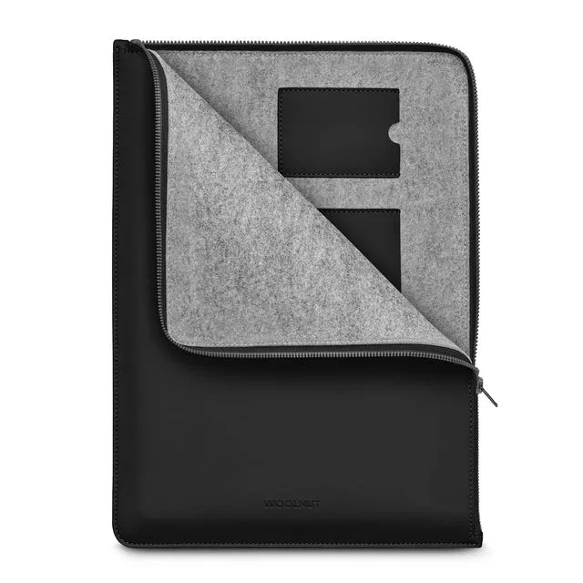 Husa de protectie Woolnut Coated pentru MacBook Pro 16", Negru - Image 3