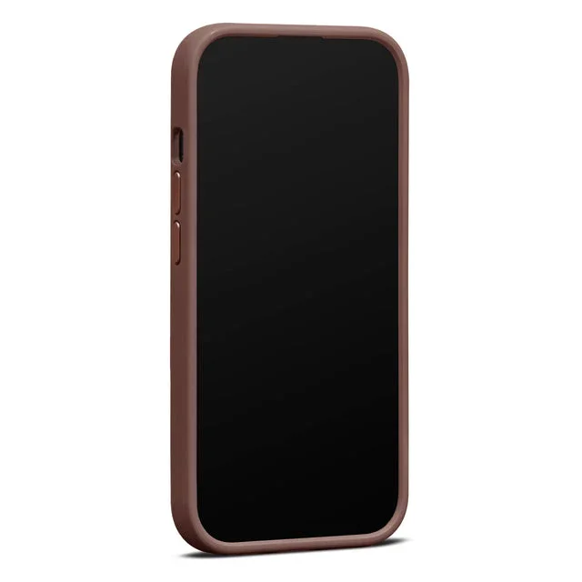 Husa de protectie Woolnut cu MagSafe pentru iPhone 15 Plus, Piele, Cognac - Image 4