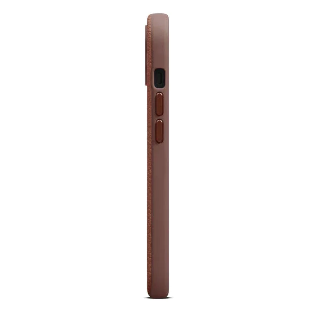 Husa de protectie Woolnut cu MagSafe pentru iPhone 15 Plus, Piele, Cognac - Image 5