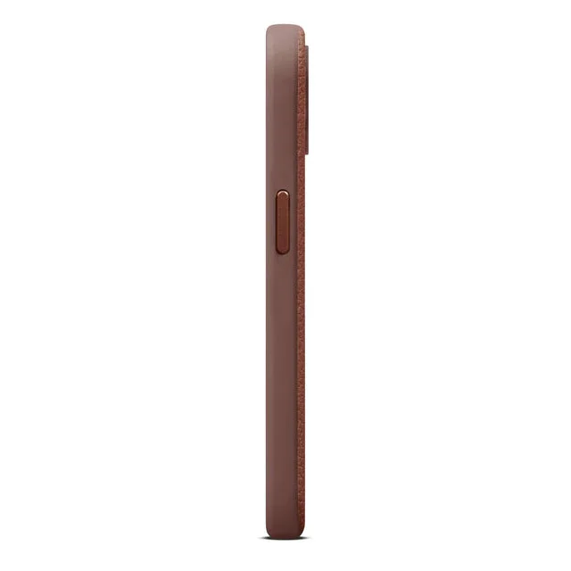Husa de protectie Woolnut cu MagSafe pentru iPhone 15 Plus, Piele, Cognac - Image 6