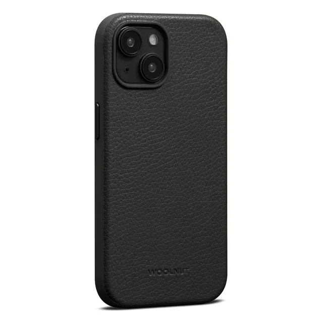 Husa de protectie Woolnut cu MagSafe pentru iPhone 15 Plus, Piele, Negru - Image 2