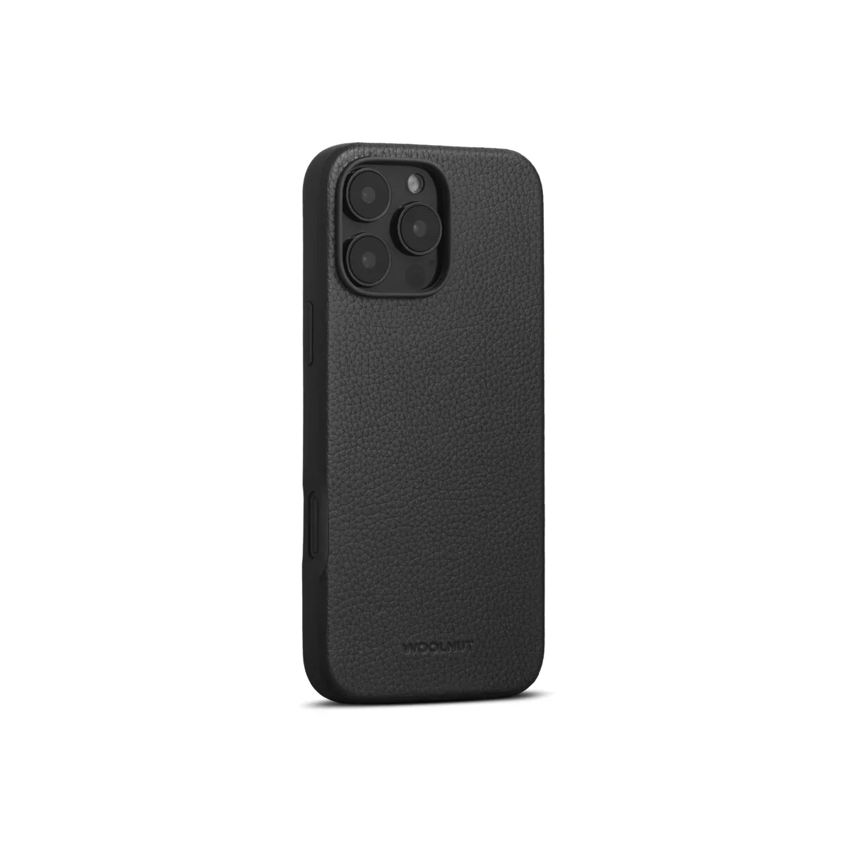 Husa de protectie Woolnut din piele pentru iPhone 16 Pro Max, Negru - Image 3