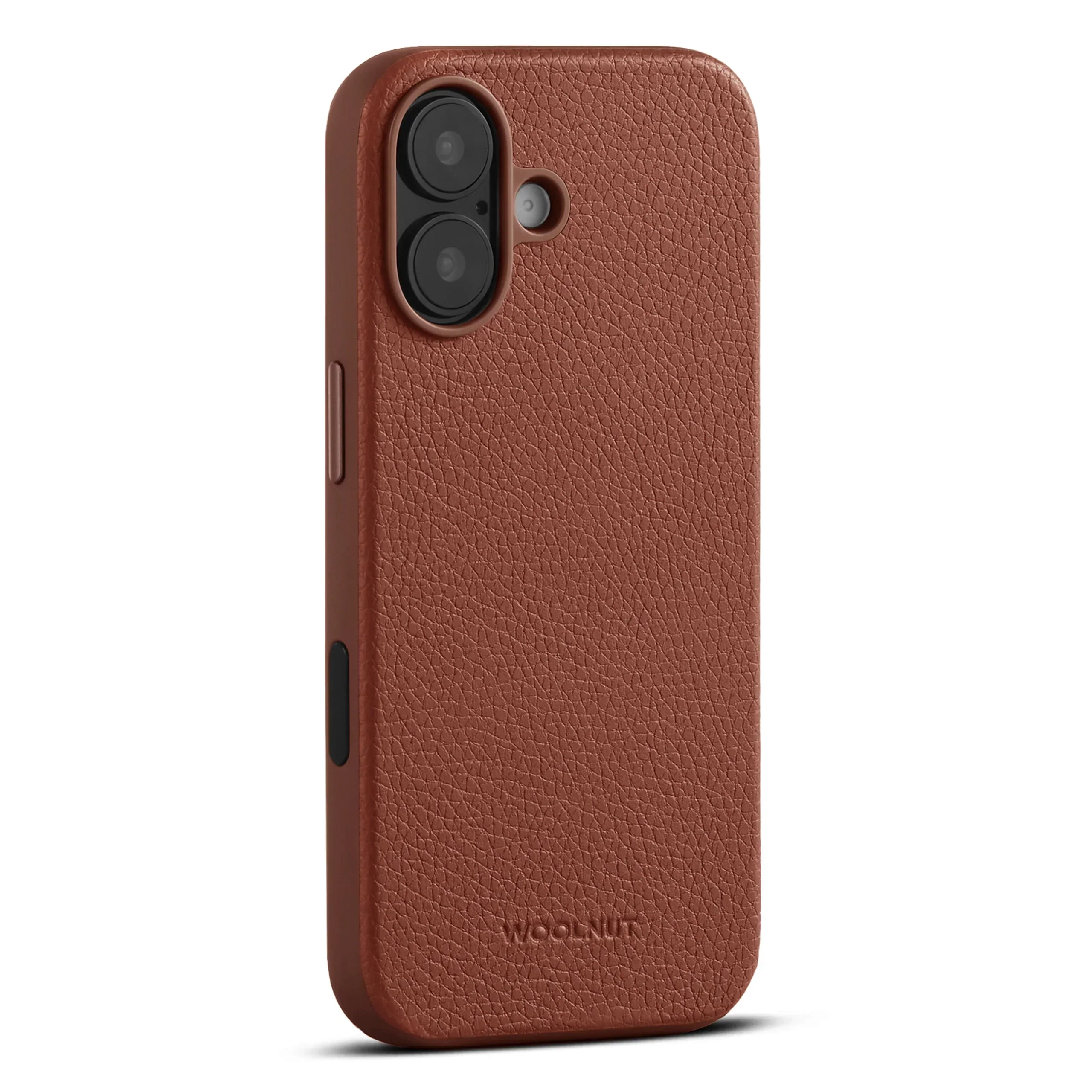 Husa de protectie Woolnut din piele pentru iPhone 17, Maro - Image 2