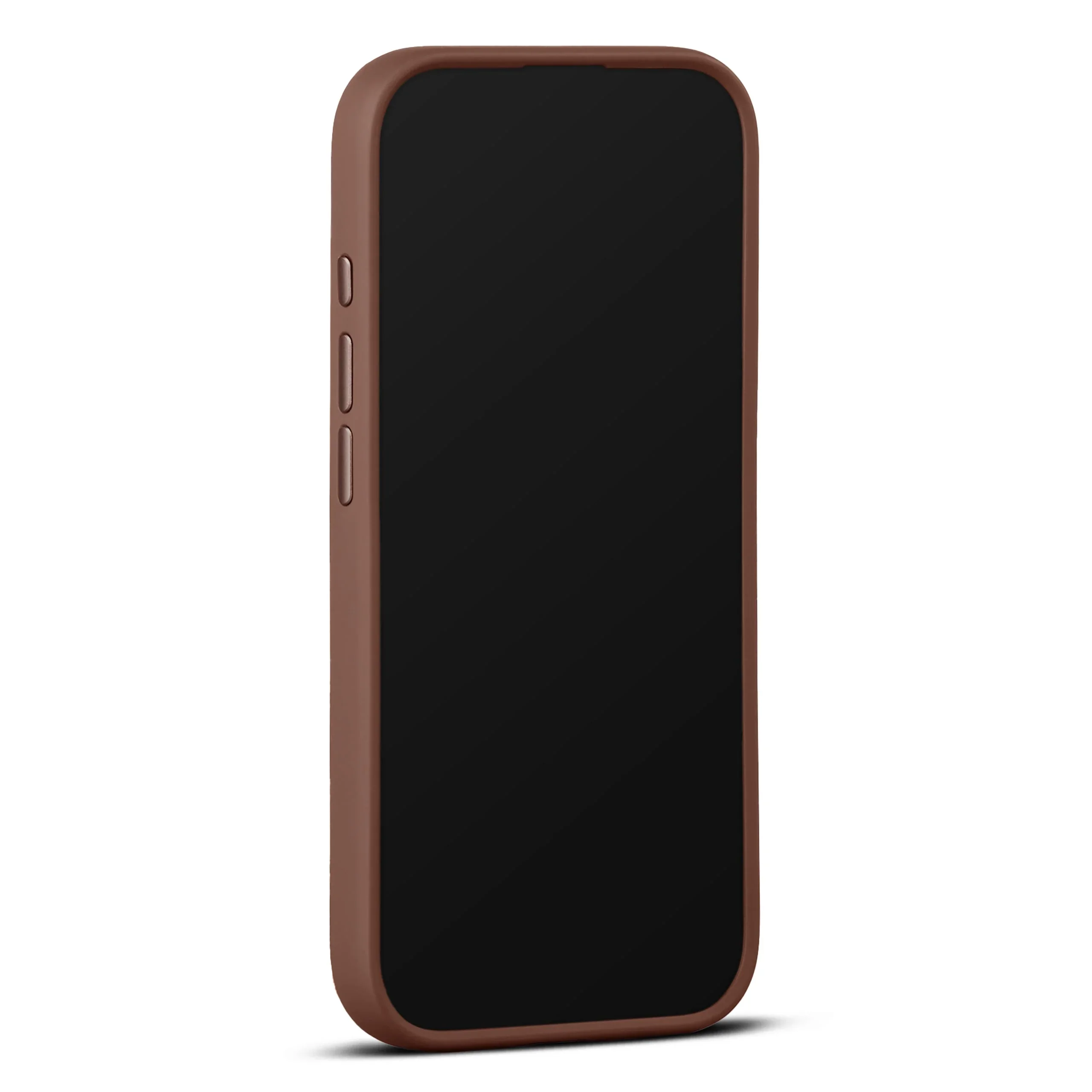 Husa de protectie Woolnut din piele pentru iPhone 17, Maro - Image 4