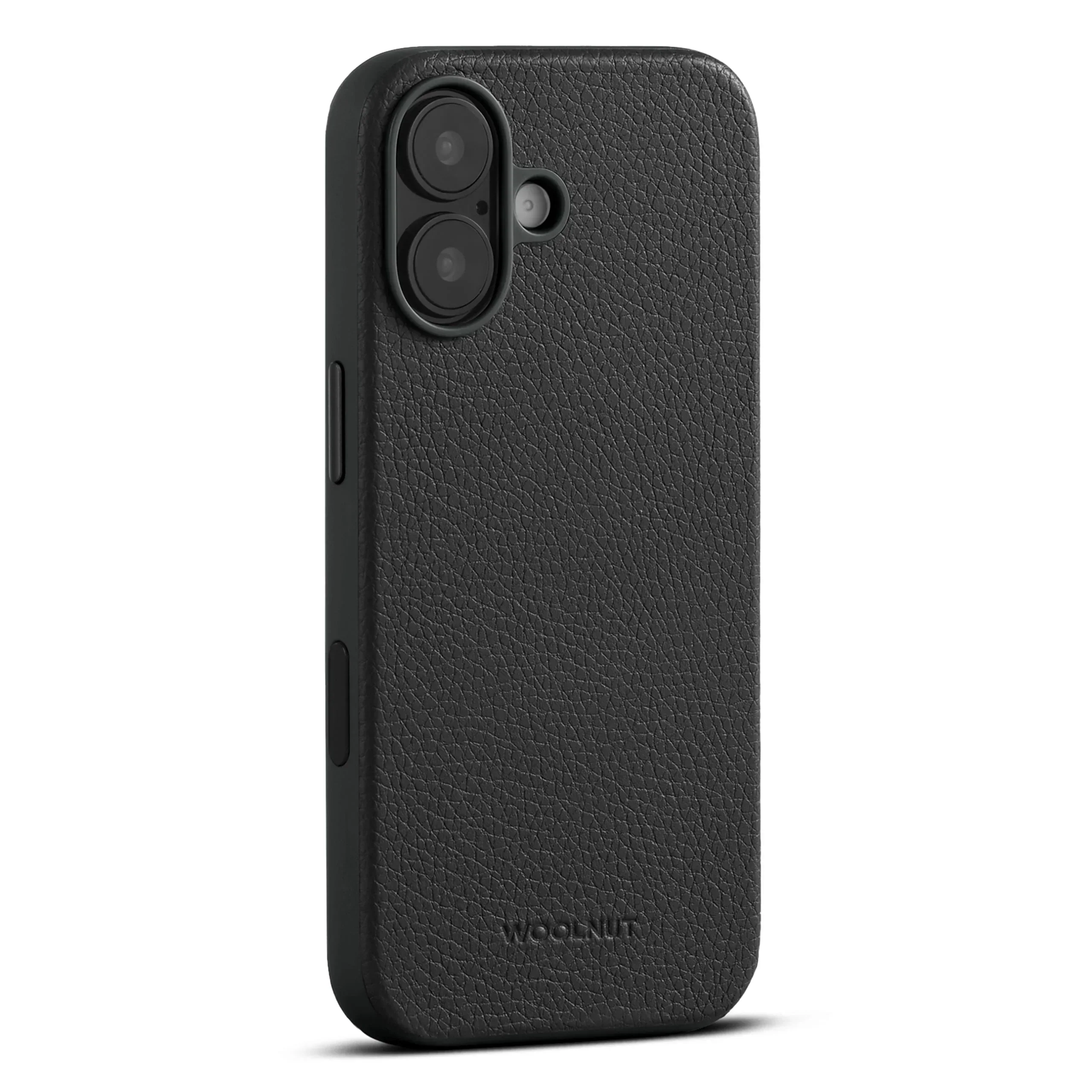 Husa de protectie Woolnut din piele pentru iPhone 17, Negru - Image 2