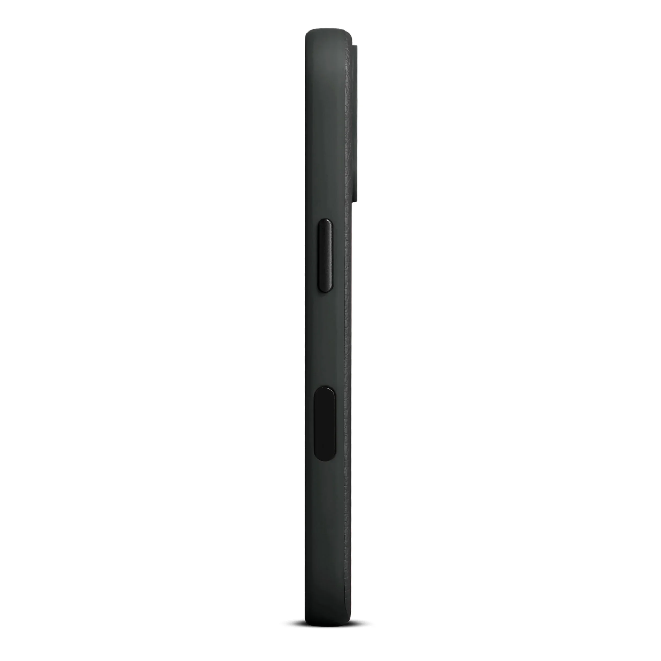 Husa de protectie Woolnut din piele pentru iPhone 17, Negru - Image 6