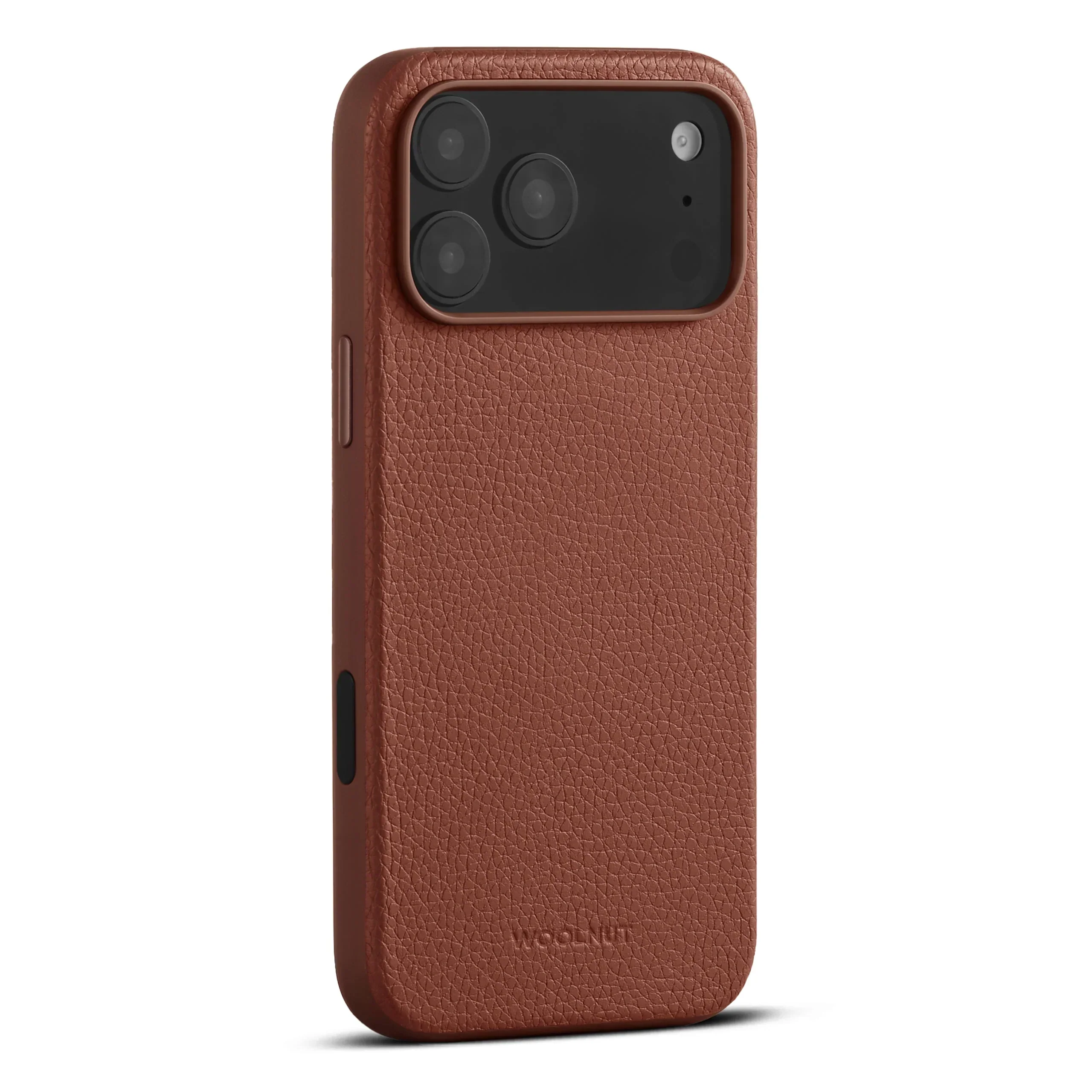Husa de protectie Woolnut din piele pentru iPhone 17 Pro Max, Maro - Image 2