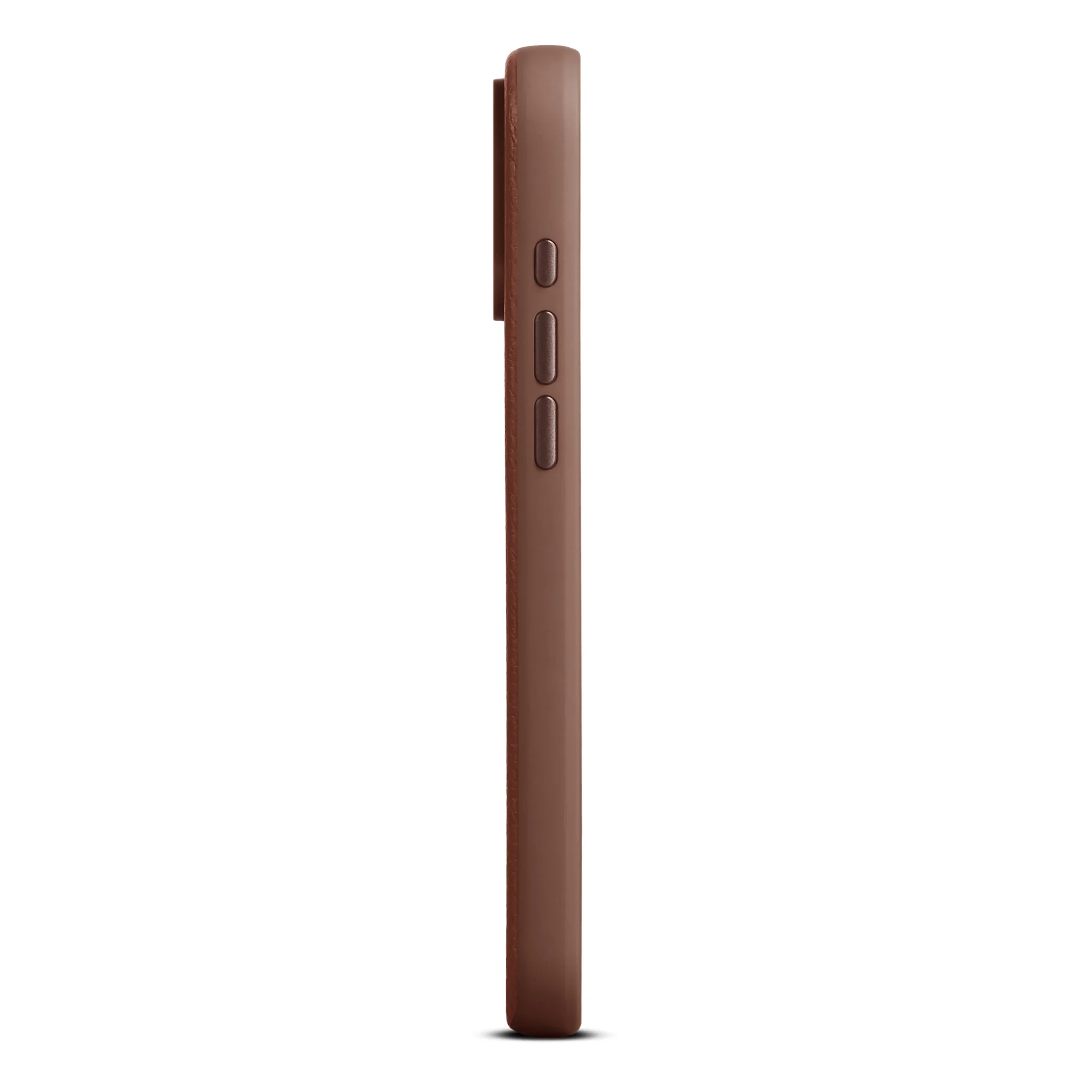 Husa de protectie Woolnut din piele pentru iPhone 17 Pro Max, Maro - Image 5