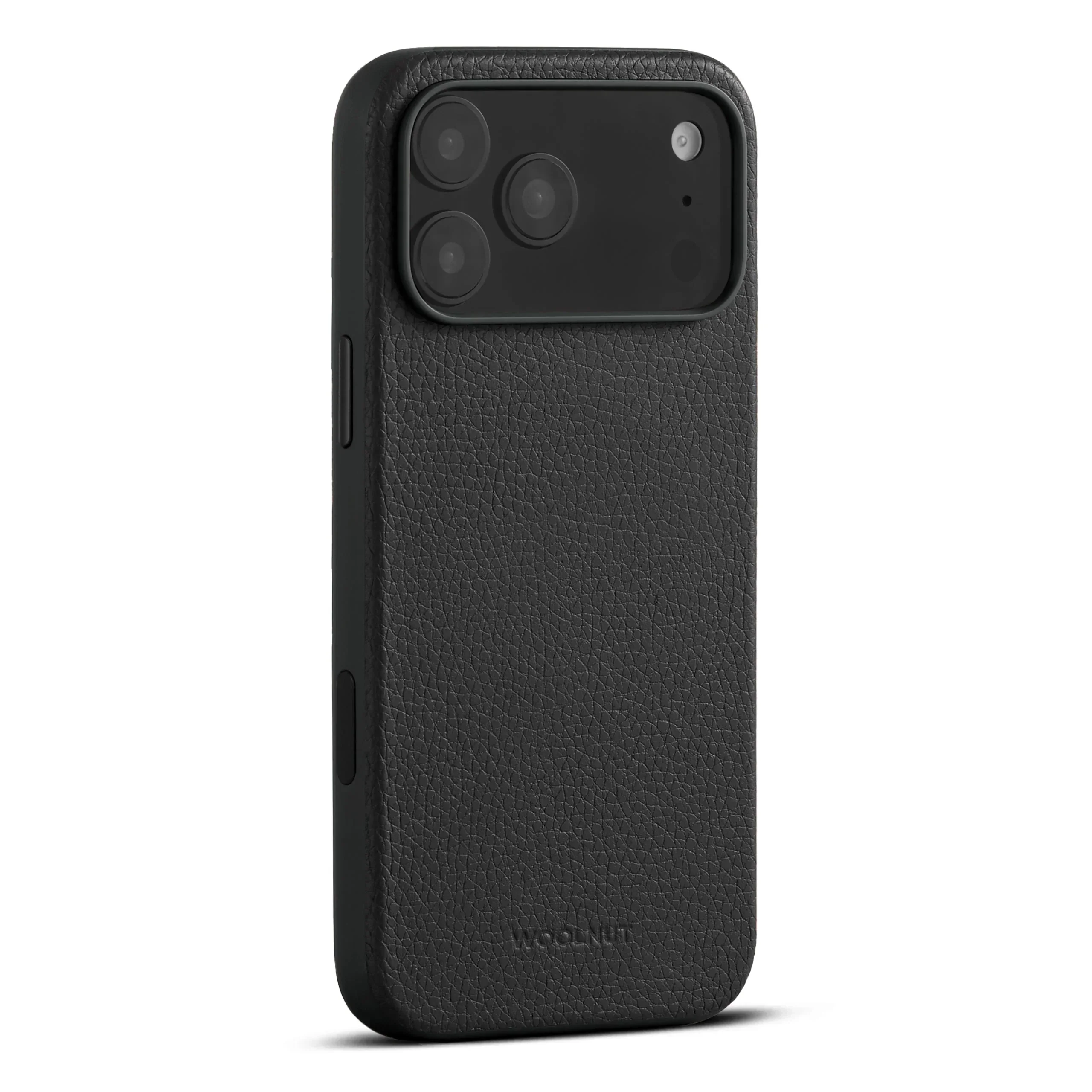 Husa de protectie Woolnut din piele pentru iPhone 17 Pro Max, Negru - Image 2