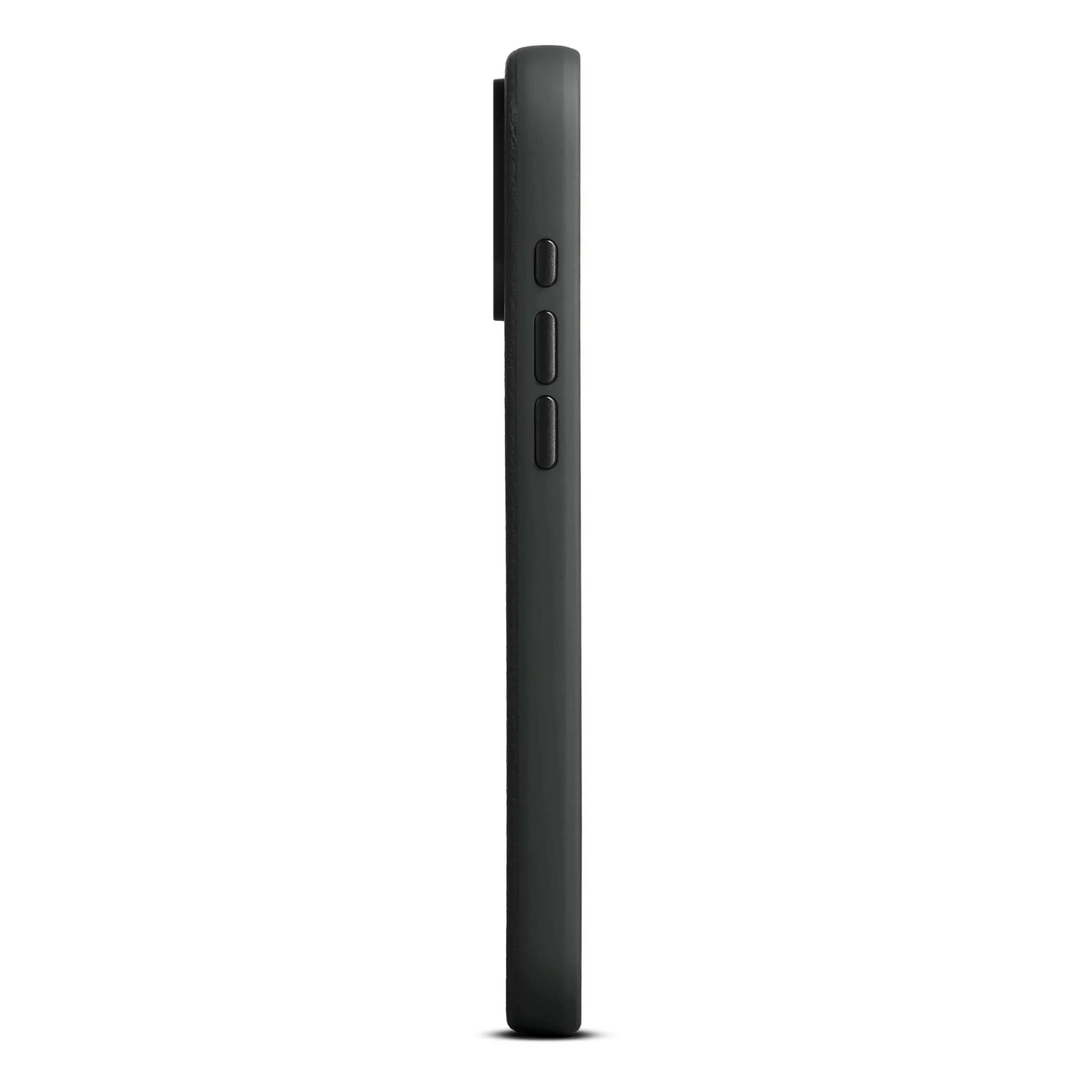 Husa de protectie Woolnut din piele pentru iPhone 17 Pro Max, Negru - Image 5