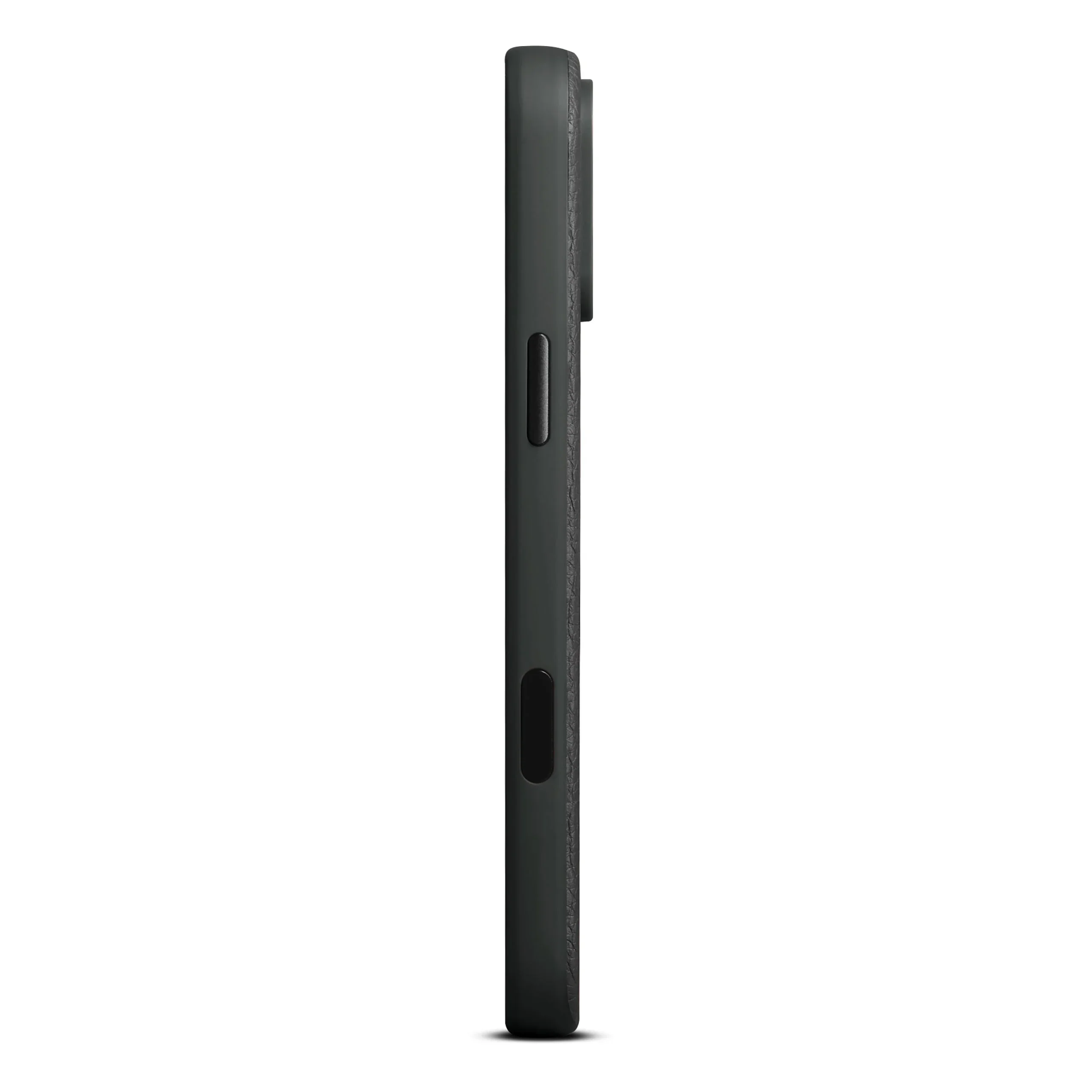Husa de protectie Woolnut din piele pentru iPhone 17 Pro Max, Negru - Image 6