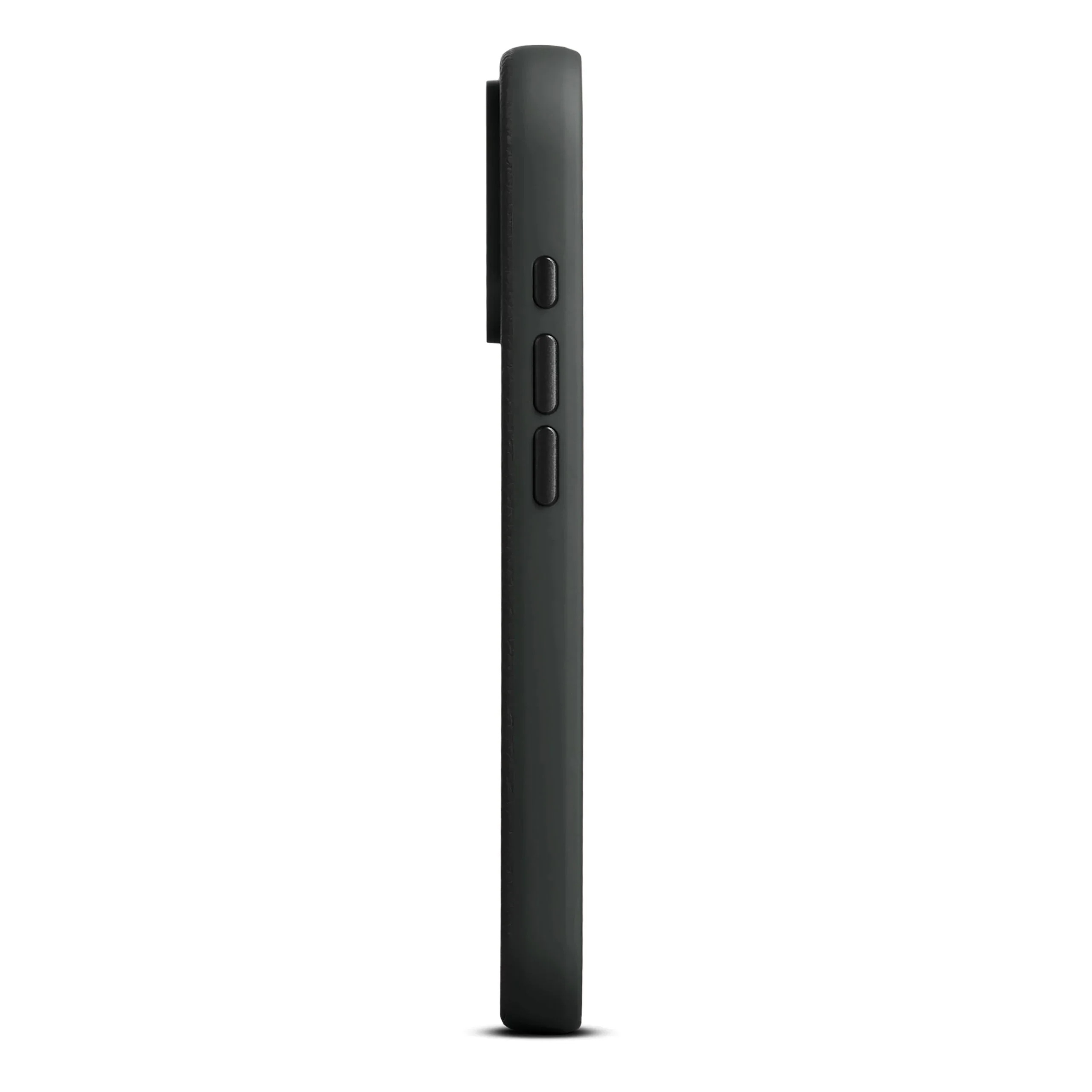 Husa de protectie Woolnut din piele pentru iPhone 17 Pro, Negru - Image 5