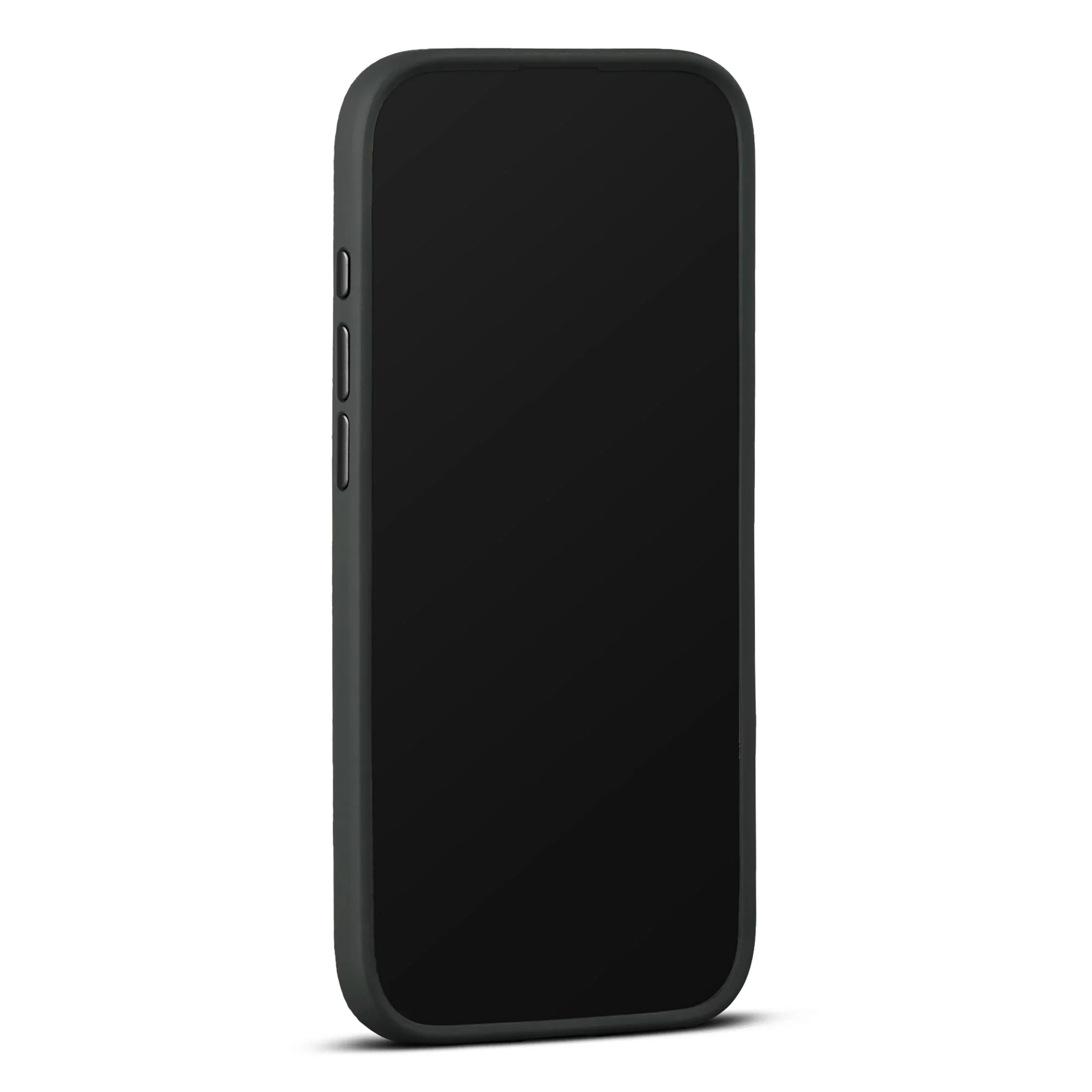 Husa de protectie Woolnut din piele pentru iPhone Air, Negru - Image 4