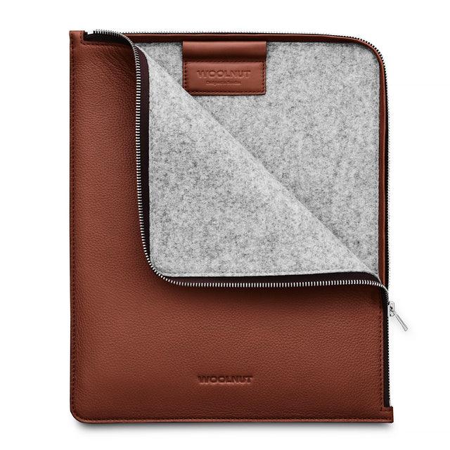 Husa de protectie Woolnut Folio pentru iPad Pro 13", Piele, Cognac - Image 4