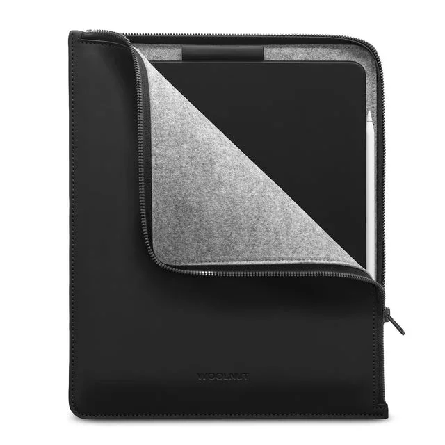Husa de protectie Woolnut Folio pentru iPad Pro & Air 13", Negru - Image 3