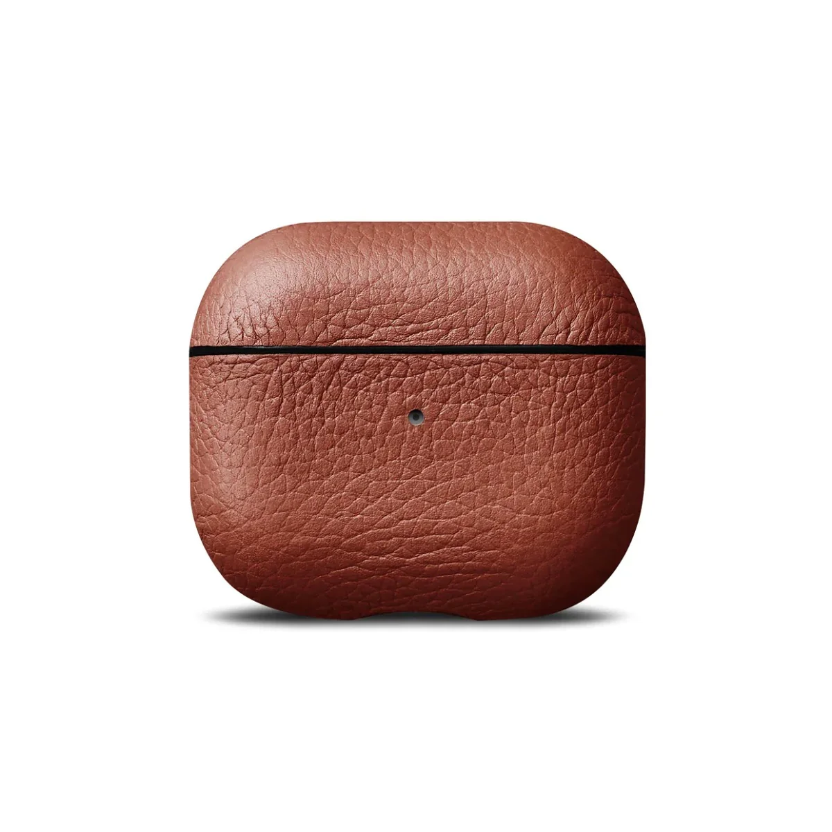 Husa de protectie Woolnut pentru AirPods (gen.3), Piele, Maro - Image 2