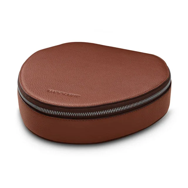 Husa de protectie Woolnut pentru AirPods Max, Piele, Cognac - Image 3