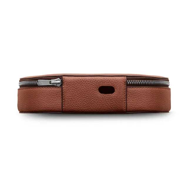 Husa de protectie Woolnut pentru AirPods Max, Piele, Cognac - Image 5
