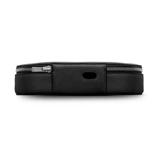 Husa de protectie Woolnut pentru AirPods Max, Piele, Negru - Image 5