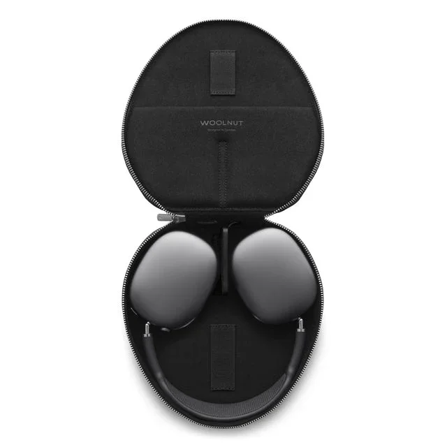 Husa de protectie Woolnut pentru AirPods Max, Piele, Negru - Image 6