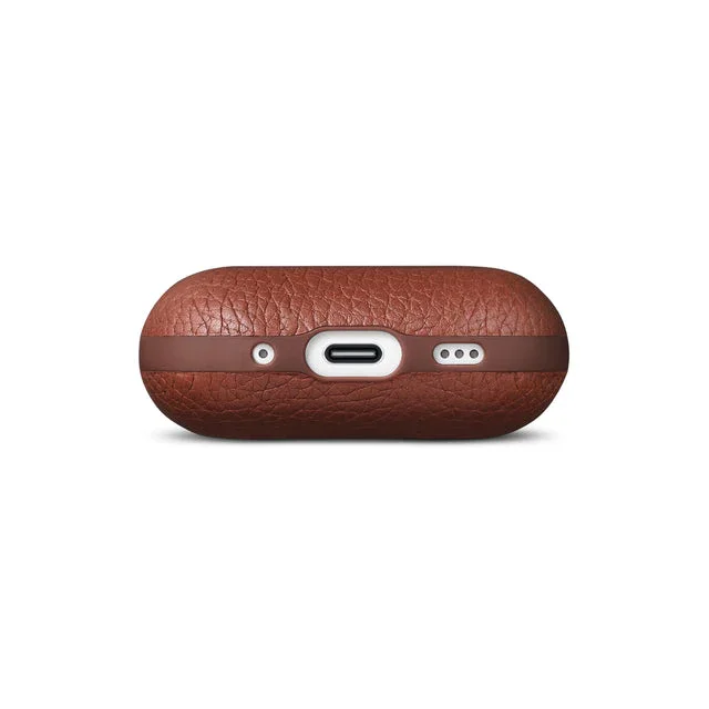 Husa de protectie Woolnut pentru AirPods Pro 3, Piele, Maro - Image 4